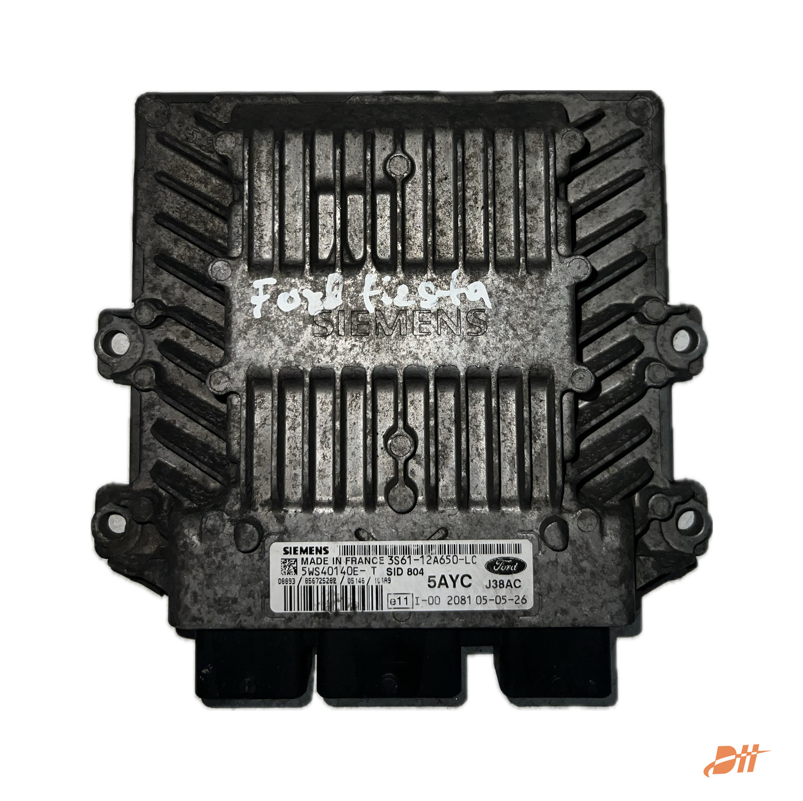 ENGINE CONTROL MODULE ECU 3S61-12A650-LC FITS FORD FIESTA 1.4 2004 - $75.00