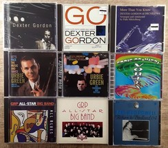 Dexter Gordon Urbie Green GRP Eddie Palmieri Earl Bud Powell Jazz CD lot of 9 - £15.76 GBP