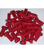 31 RED Milli Tags Anti-Theft Security EAS Tags-WITH-Pins - £3.35 GBP