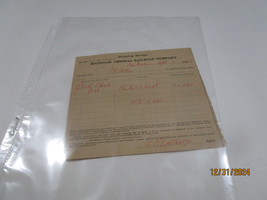 Michigan Central Railroad Shipping Reciept Sept 6 1886 Signed Ephemera - $19.26