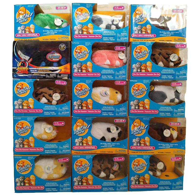 zhuzhupets mouse hamster toys electric running hobby children - $13.07