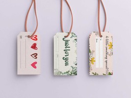 Printable Gift Tag Digital Download Valentine Mother Day Gift Label PDF ... - $8.45