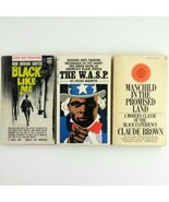 LOT Manchild in the Promised Land Black Like Me The W.A.S.P. Vintage Pap... - €66,46 EUR