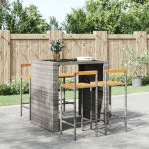 Bar Stool Set of 4 Grey - $292.99