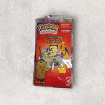 Pokemon Vtg 1999 Gotta Catch Em All Ltd Edition Collectible Dog Tags Pik... - $20.24 CAD
