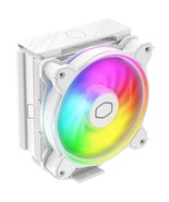 Cooler Master Hyper 212 Halo White CPU Air Cooler, MF120 Halo Fan, Dual ... - £64.49 GBP