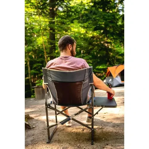 Folding Chair, Outdoor Slim-Fold Director's Chair, Blue - GCI 36514-ACEH001 2-PK Item image 7