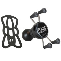 RAM Mount Universal X-Grip Phone Cradle with 1.5 inch C-Ball RAM-HOL-UN7BCU - £60.55 GBP