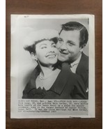 MARA CORDAY AND RICHARD LONG VINTAGE WEDDING PHOTO ! 1957 VINTAGE ORIGIN... - $27.38 CAD