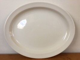 Vtg Stonehenge Midwinter White Ceramic Oval Serving Platter Plate Tray 11.75&quot; - £62.57 GBP
