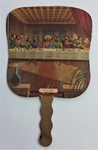 vintage HAND FAN catasaugua allentown pa OLIVER S. BURKHOLDER FUNERAL HOMES - £30.33 GBP