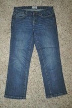 Womens Jeans AeropostaleBlue Denim Crop Pants Junior Girls-size 1/2 - $8.91