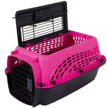 Petmate Pink Pet Carrier with Two Doors for Small Pets up to 10 lbs - £56.05 GBP