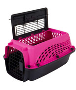 Petmate Pink Pet Carrier with Two Doors for Small Pets up to 10 lbs - £55.88 GBP