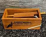 Original Hally Caller Push Button Turkey Call ~ Vintage! See Video! - £16.97 GBP