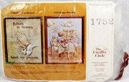 The Creative Circle Father In Heaven Hear My Prayer Hands Embroidery Kit #1752 - £9.40 GBP