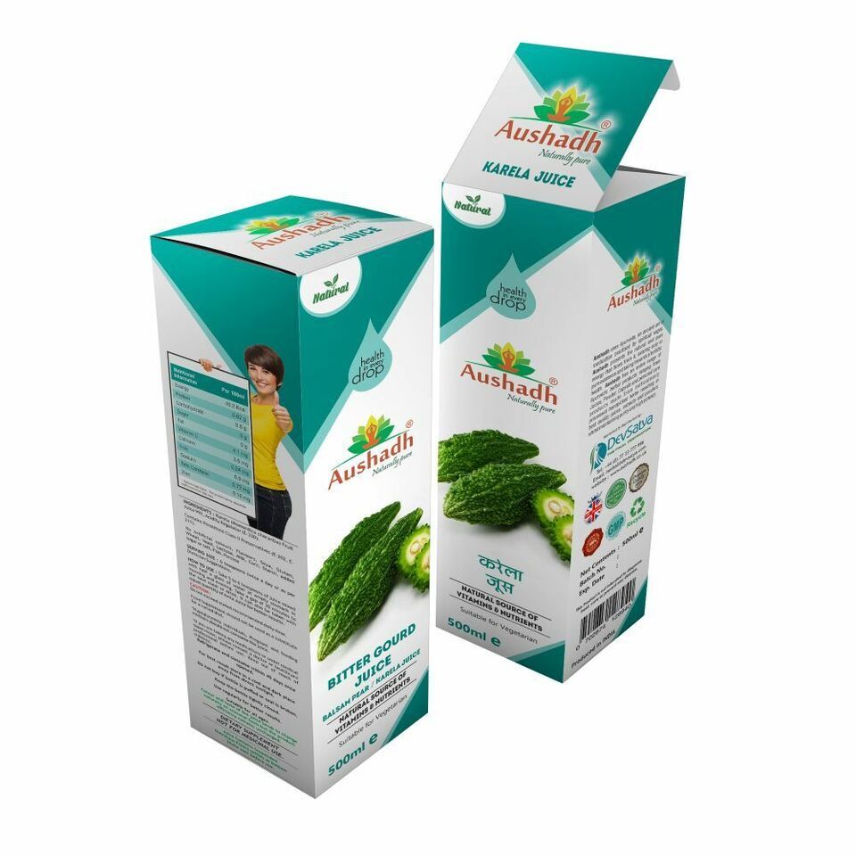 Bitter Gourd (Karela) Juice 1000ml (500ml X 2) - $22.43
