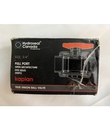 HYDROSEAL Kaplan 3/4&quot; PVC True Union Ball Valve  - $20.42 CAD