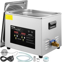 VEVOR 15L Upgraded Ultrasonic Cleaner (600W Heater,360W Ultrasonic) Professional - £198.54 GBP