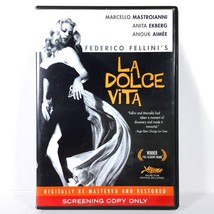 La Dolce Vita (DVD, 1960, Widescreen, *Authorized Screener)    Federico Fellini - £18.58 GBP