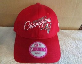 Tampa Bay Buc&#39;s New Era  Super Bowl LV Champions Adjustable Hat 9Forty W... - $15.88