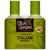  2Pk Olive Garden Signature Italian Salad Dressing 24 Oz. 2 Bottles  - £12.79 GBP