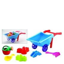 Beach Toy Playset With Wheelbarrow (Colors May Vary) - £63.94 GBP