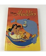 Disney Aladdin Hardcover Book Collectible Classic Jasmine Genie Vintage ... - $24.29 CAD