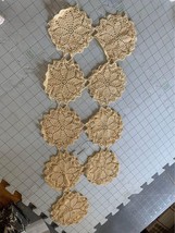 Vintage Hand Crocheted Doily #33a - £7.00 GBP