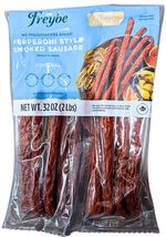 Freybe Big Pepperoni Style Smoked Sausage 2 x 16 Ounce Bags - $24.38