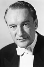 George Sanders B&amp;W 24x18 Poster Suave in Tuxedo - £19.10 GBP