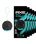 (5) NEW AXE APOLLO HANGING GEL CAR AIR FRESHENERS SAGE &amp; CEDARWOOD 30 DA... - $624.89 MXN