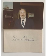 E. Gene Vosseler original signature with photo - $50.00