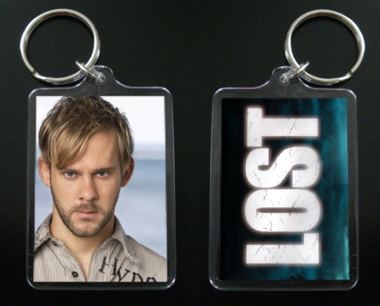  LOST keychain / keyring CHARLIE PACE Dominic Monaghan #2 - $7.99
