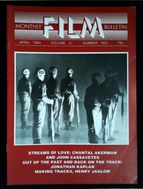 BFI Monthly Film Bulletin Magazine April 1984 mbox1361 - No.603 Streams Of Love - £4.85 GBP