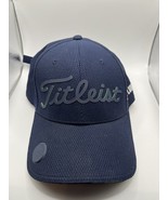 Titleist Golf Men&#39;s Adjustable Strapback Hat Cap BLUE One Size Fits All - $17.75