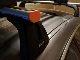 4x BMW Roof Rack Tube End Cap Replacements *Upgraded Tight Fit!* - $19.98