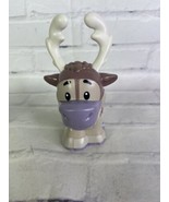 Fisher Price Little People SVEN Disney Frozen Reindeer for Kristoff&#39;s Sl... - £6.58 GBP