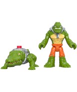 Imaginext Fisher  DC Super Friends, K Croc &amp; Crocodile Pet - £25.15 GBP