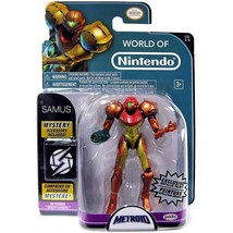 World of Nintendo Metroid Samus Exclusive Action Figure [Metallic Paint] - $950.34 MXN