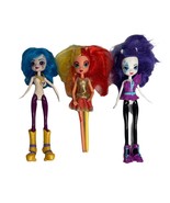 Lot of 3 My Little Pony MLP Equestria Girl 9” Toy Dolls Hasbro - $363.64 MXN