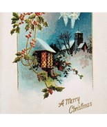 1930s Merry Christmas Greeting Card Made In Germany Antique Ephemera E83E - $19.99