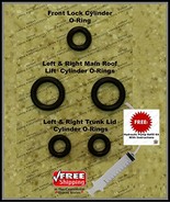 Hydraulic Cylinder Repair Kit for 96-04 Mercedes SLK 230 Convertible Top... - $13.81