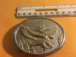 Vintage Flying Eagle Metal Belt Buckle - $19.99