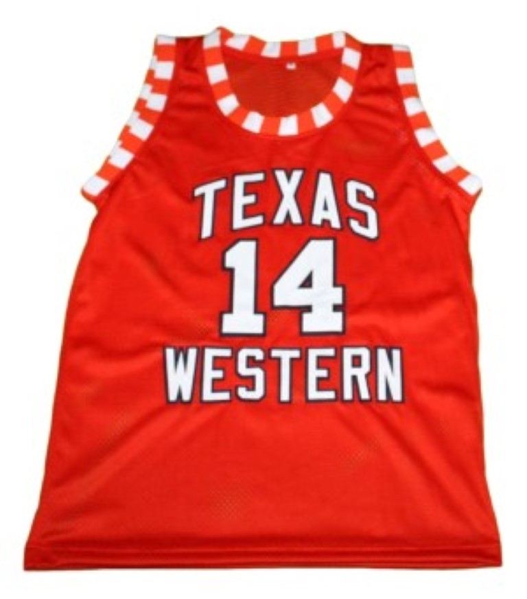 Bobby Joe Hill #14 Texas Western New Men Basketball Jersey Orange Any Size - $34.99 - $39.99