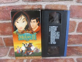 Walt Disney Mulan II 2 VHS Movie Rare 2005 Video Tape Animated Classic - £7.58 GBP