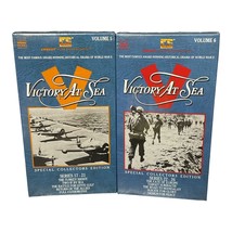 2 WWII Victory at Sea VHS 1984 Volumes 5 &amp; 6New Sealed Watermarks - £5.50 GBP