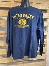 Outer Banks North Caroina Long Sleeve T-Shirt Men&#39;s Size 2XL Outdoors KG JD - $14.84