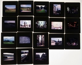 Vintage Lot of 19 Color Photograph Slides 1980&#39;s Family Vacation etc jds - £26.75 GBP