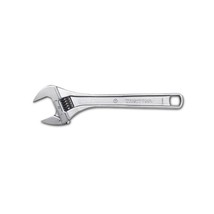 8&quot; X 1-1/8&quot; Max Cap. Alloy Steel Adjustable Wrench, Chrome - £43.85 GBP